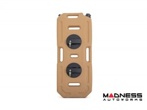 Fluid Container - Flat - Mountable - Rough Country - Tan - 20L